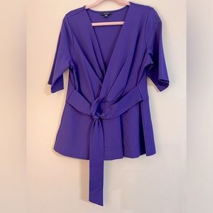 Alfani purple blouse